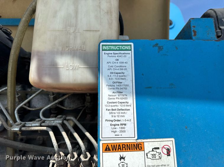 image for item DI9189 2008 Genie S65 boom lift