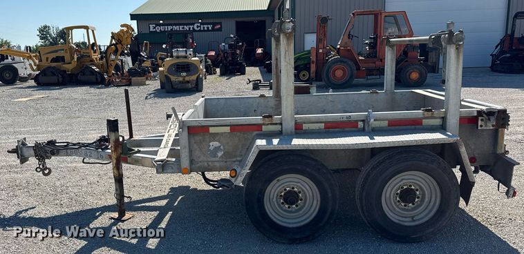 image for item DI9238 1999 Sauber Mfg Co 1521 reel trailer