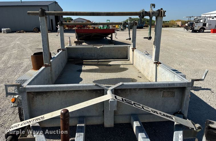 image for item DI9238 1999 Sauber Mfg Co 1521 reel trailer