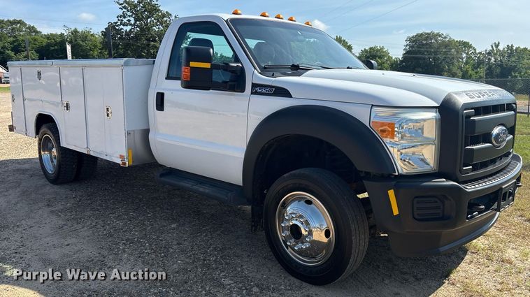 image for item DM1923 2015 Ford F550 Super Duty XL utility / service truck