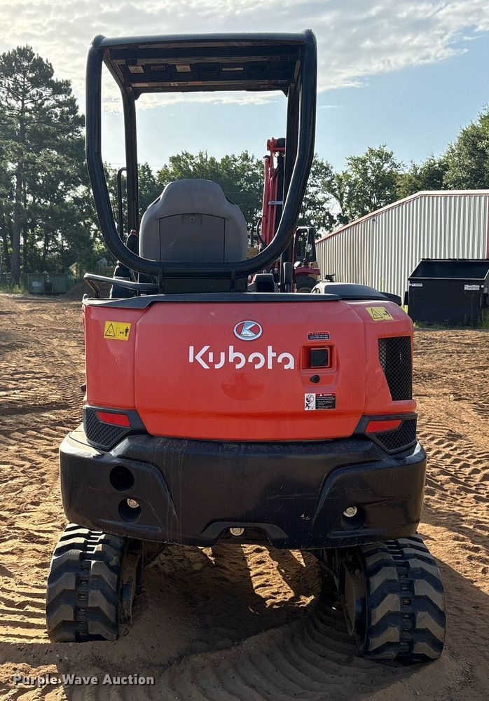 image for item DM1950 2021 Kubota KX033-4 mini excavator
