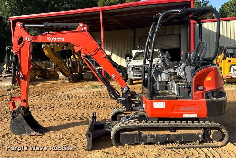 image for item DM1950 2021 Kubota KX033-4 mini excavator