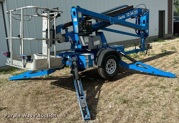 image for item DO0711 2019 Genie TZ-34/20 boom lift