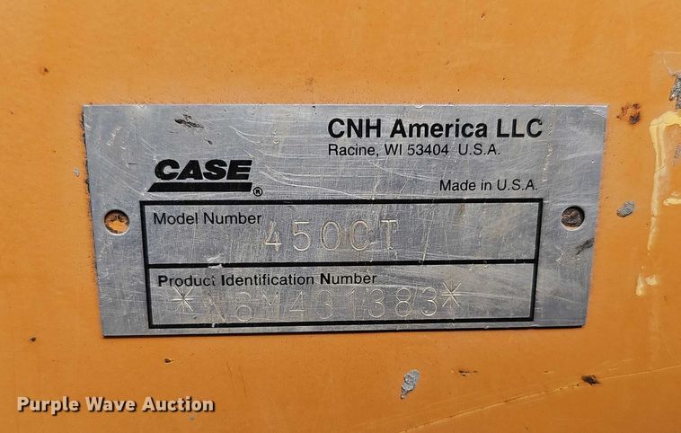 image for item DR3752 2006 Case 450CT tracked skid steer loader