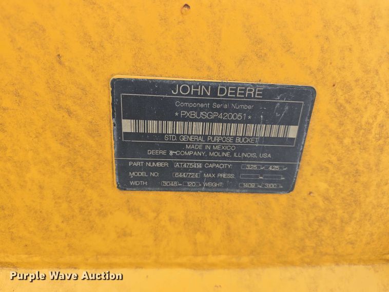 image for item DR3754 2021 John Deere 644 P-Tier wheel loader