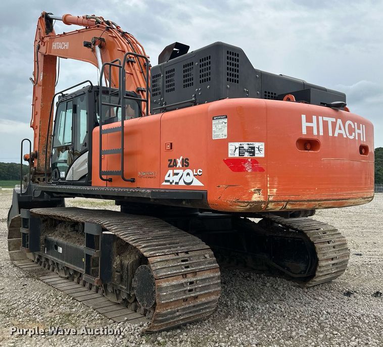image for item DR3757 2017 Hitachi Zaxis 470LC-6 excavator
