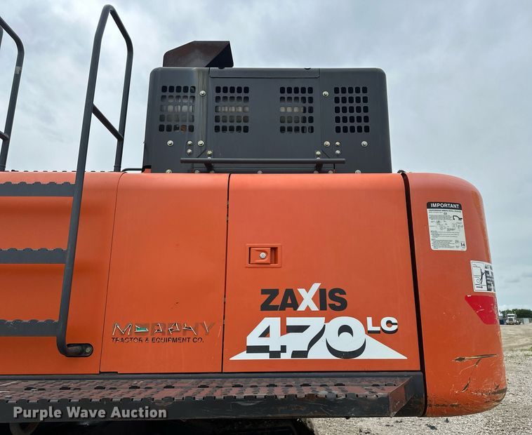 image for item DR3757 2017 Hitachi Zaxis 470LC-6 excavator