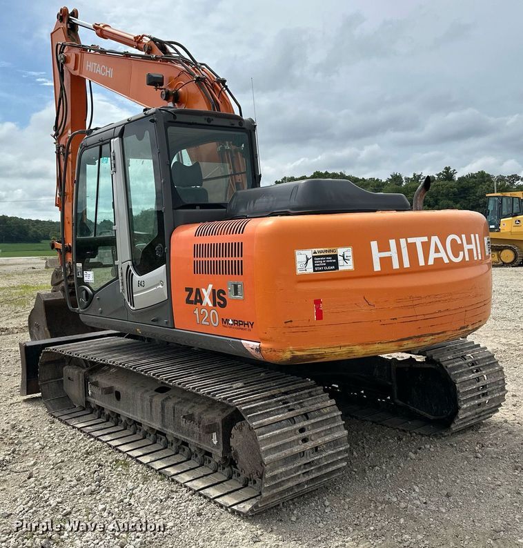 image for item DR3759 2012 Hitachi Zaxis 120-3 excavator