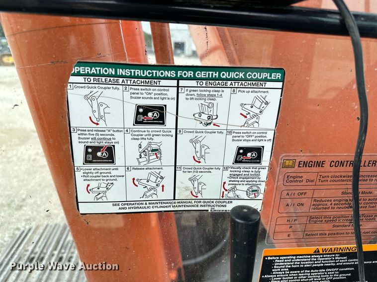 image for item DR3759 2012 Hitachi Zaxis 120-3 excavator