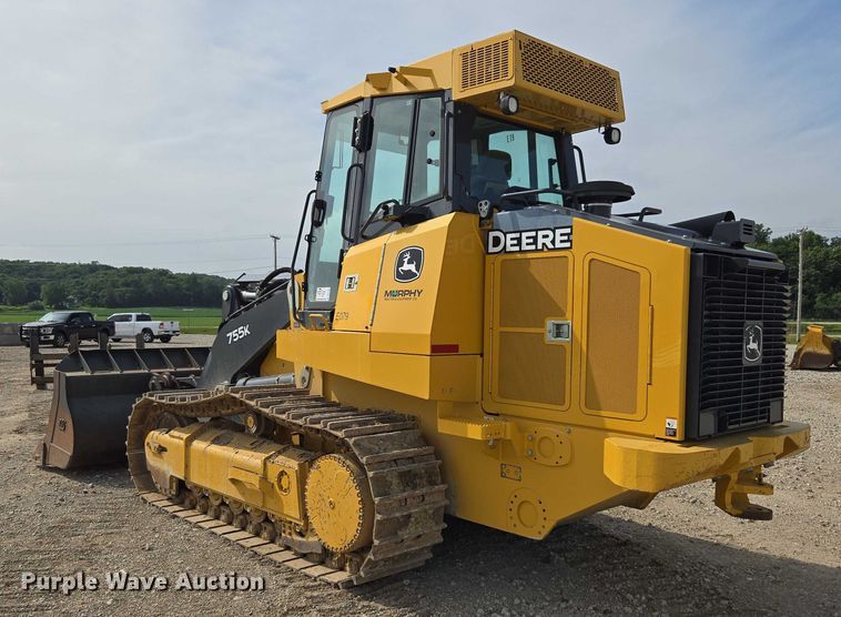 image for item DR3761 2017 John Deere 755K track loader