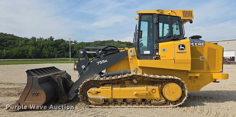 image for item DR3761 2017 John Deere 755K track loader