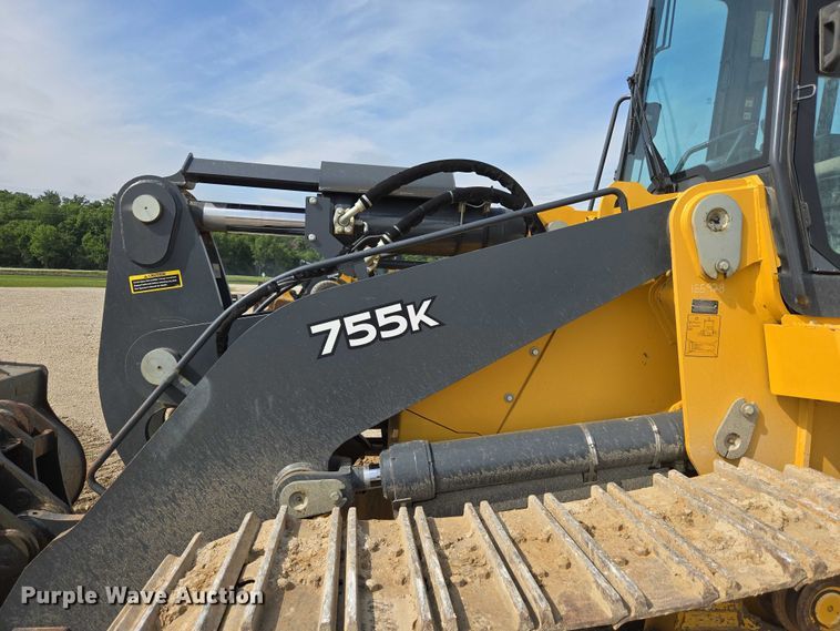 image for item DR3761 2017 John Deere 755K track loader