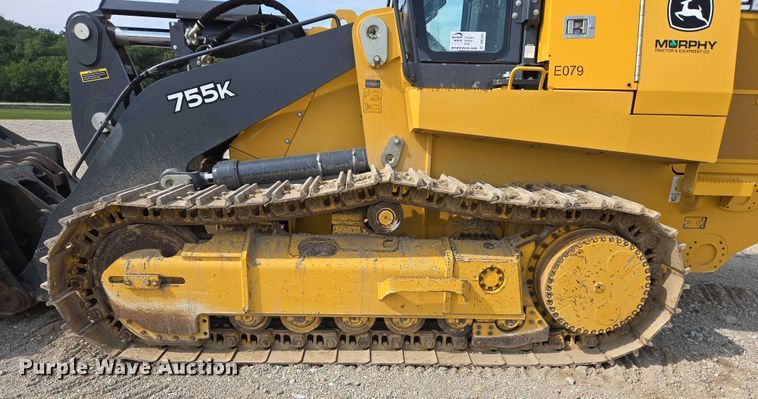 image for item DR3761 2017 John Deere 755K track loader