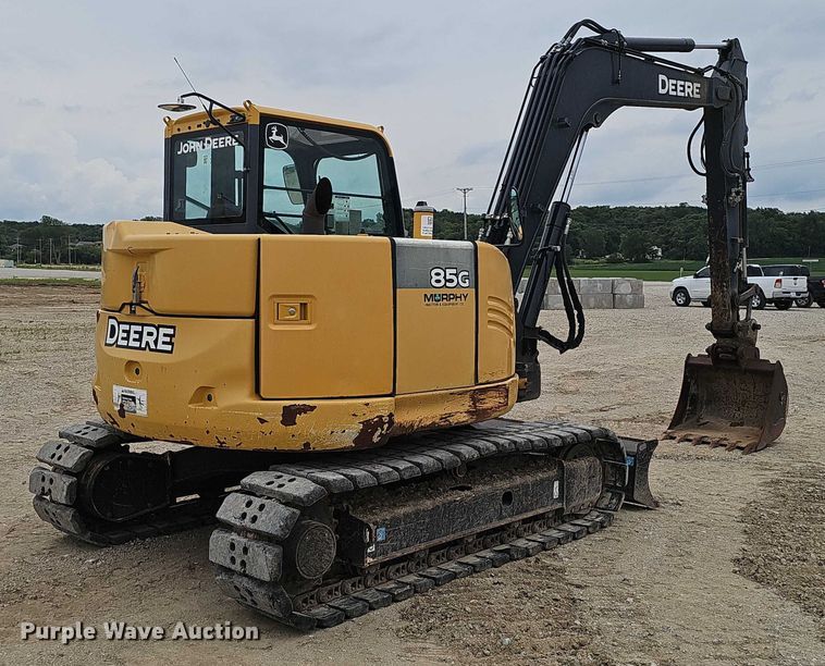 image for item DR3763 2014 John Deere 85G mini excavator