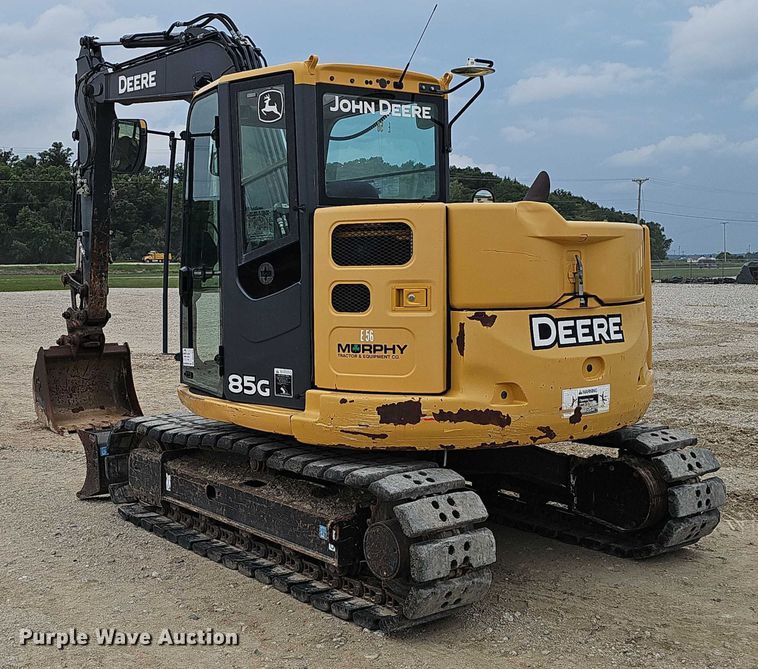 image for item DR3763 2014 John Deere 85G mini excavator