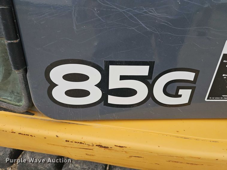 image for item DR3763 2014 John Deere 85G mini excavator
