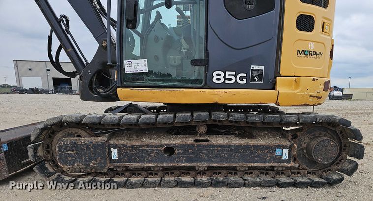 image for item DR3763 2014 John Deere 85G mini excavator