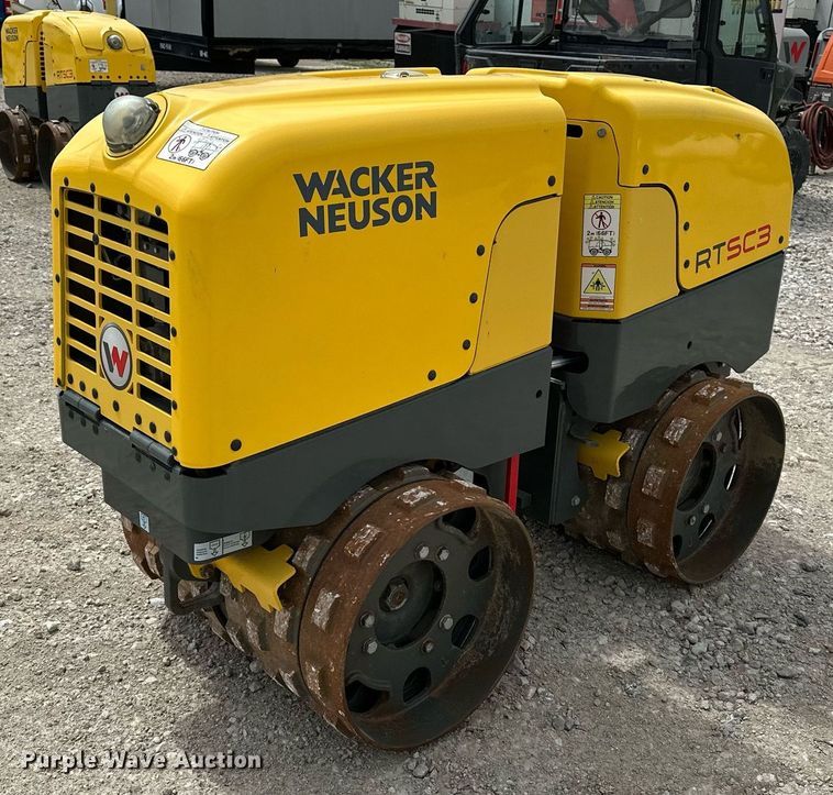 image for item DR3765 2019 Wacker Neuson RTSC3 trench compactor