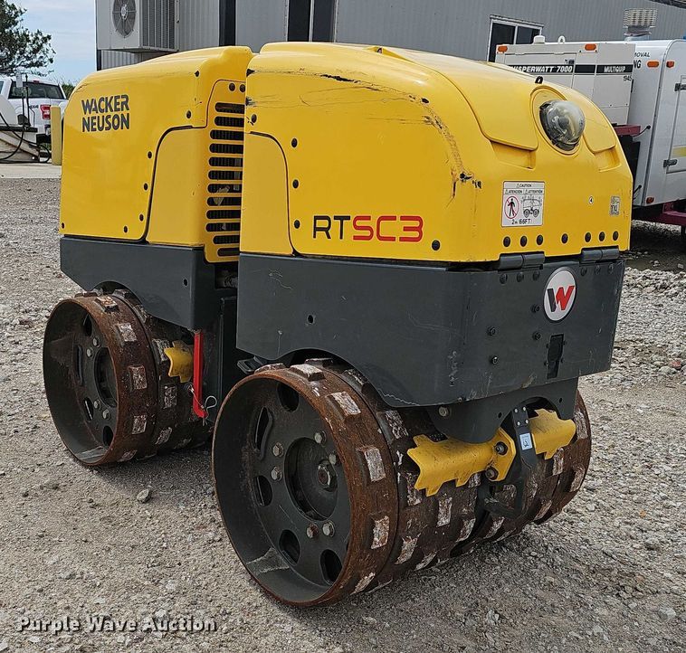 image for item DR3766 2019 Wacker Neuson RTSC3 trench compactor