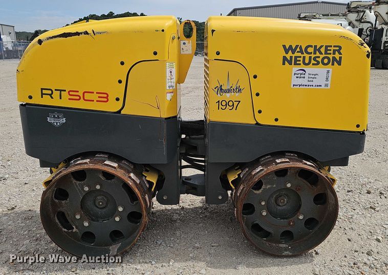 image for item DR3766 2019 Wacker Neuson RTSC3 trench compactor
