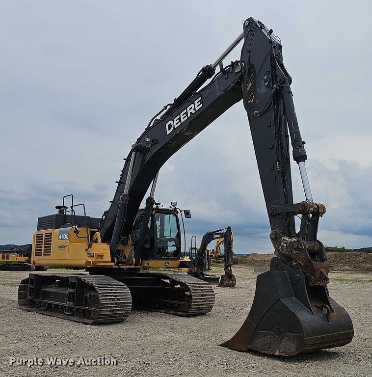 EXCAVADORA 2016 JOHN DEERE 470GLC