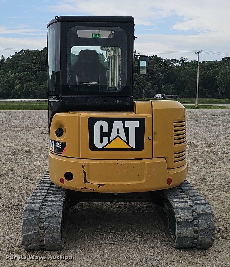 image for item DR3768 2014 Caterpillar 305E CR mini excavator
