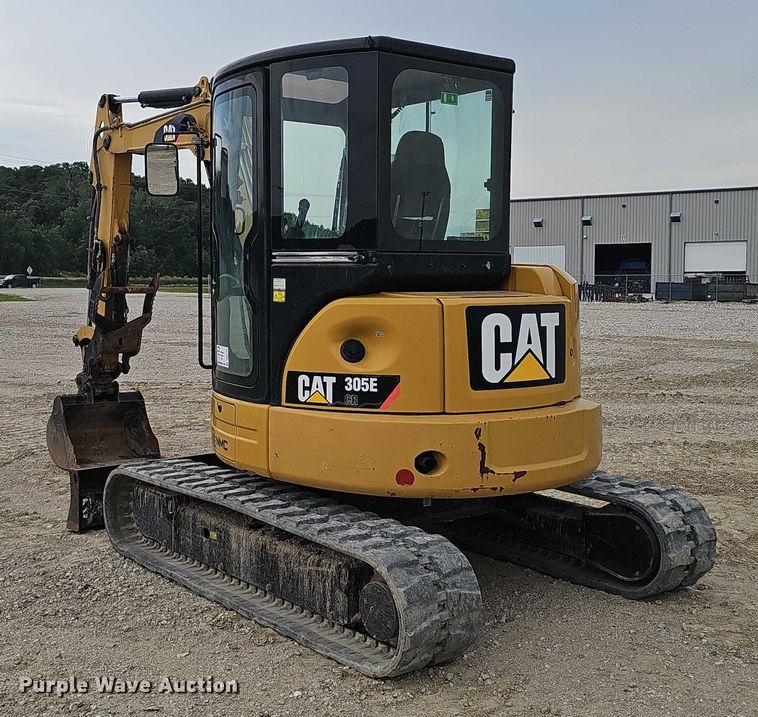 image for item DR3768 2014 Caterpillar 305E CR mini excavator