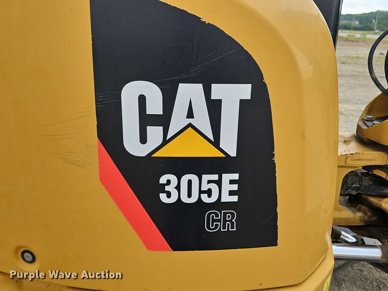 image for item DR3768 2014 Caterpillar 305E CR mini excavator