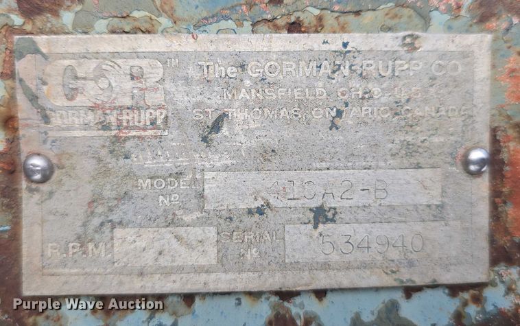 image for item DR3769 Griffin Watering Corp. 7121 Pump