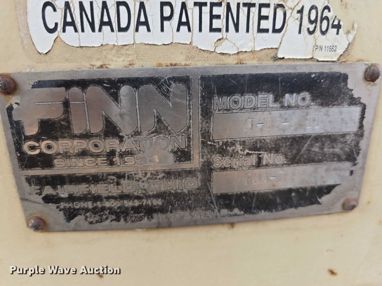 image for item DR3773 Finn  T-60-S II hydroseeder