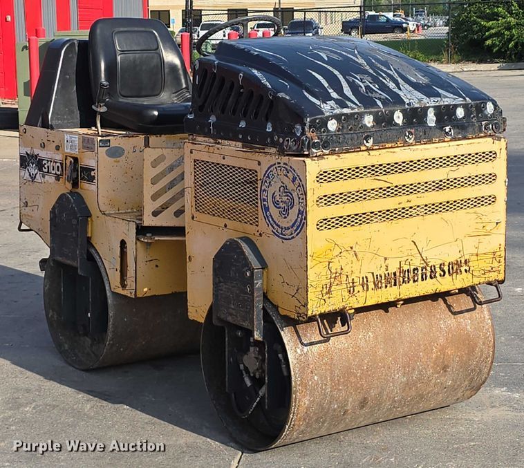 image for item DR3859 Stone Wolf Pac 3100D double drum vibratory roller