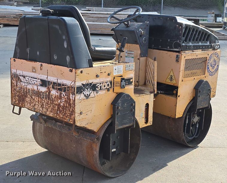 image for item DR3859 Stone Wolf Pac 3100D double drum vibratory roller