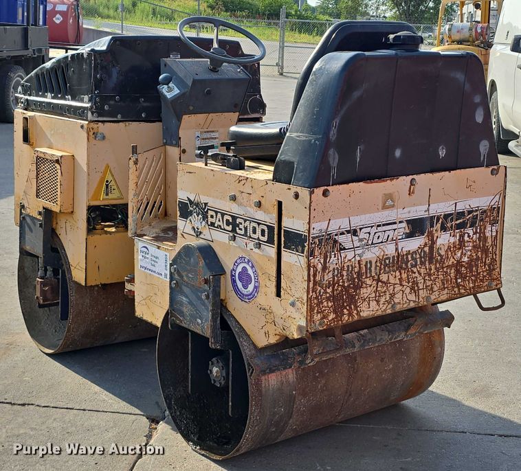 image for item DR3859 Stone Wolf Pac 3100D double drum vibratory roller