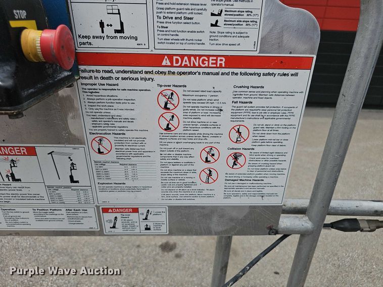 image for item DR3915 2009 Genie Runabout GR-20 vertical lift