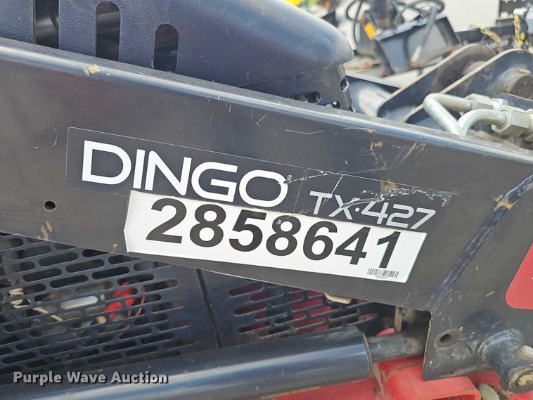 image for item DR3929 2019 Toro Dingo TX-427 compact utility loader
