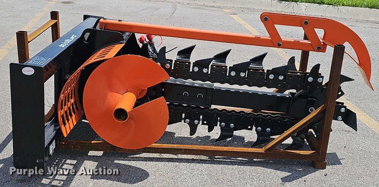 image for item DR3930 2025 GIYI GY-D39F skid steer trencher