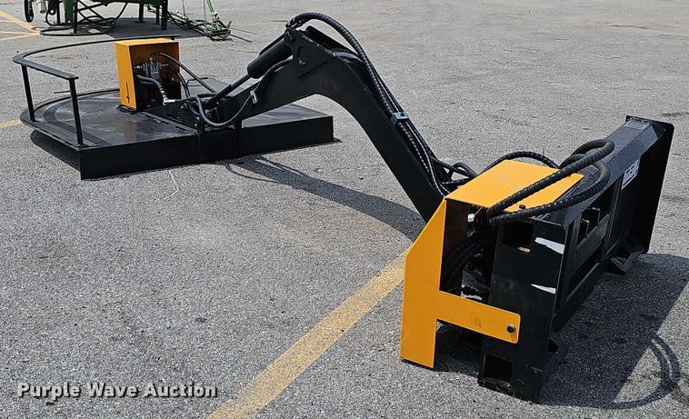 image for item DR3931 2025 GIYI GY-ECA63 skid steer brush mower