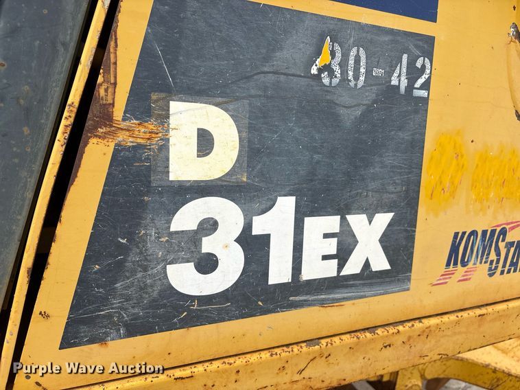 image for item DS3687 2007 Komatsu D31EX-21A dozer