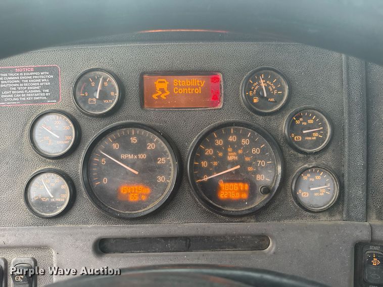 image for item DS3762 2014 Peterbilt 365 ready mix truck