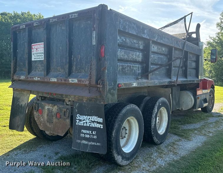 image for item DS3764 1992 Kenworth T660 dump truck