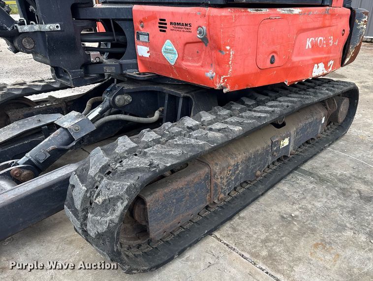 image for item DS3769 2017 Kubota KX033-4 mini excavator