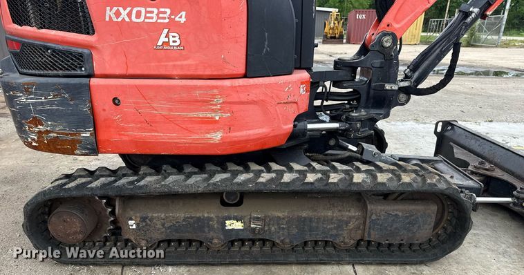 image for item DS3769 2017 Kubota KX033-4 mini excavator