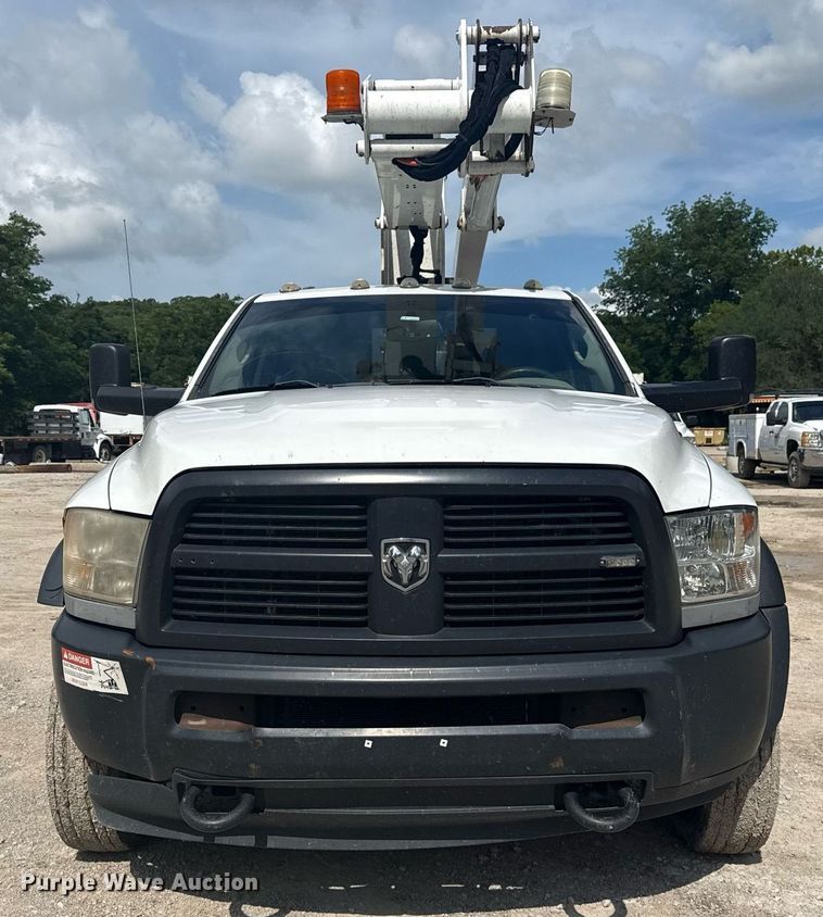 image for item DS3777 2012 Dodge Ram 4500 bucket truck
