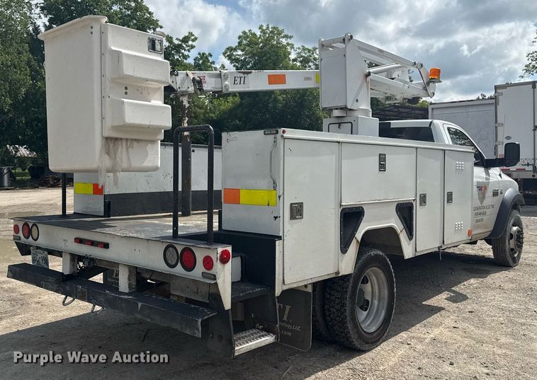 image for item DS3777 2012 Dodge Ram 4500 bucket truck