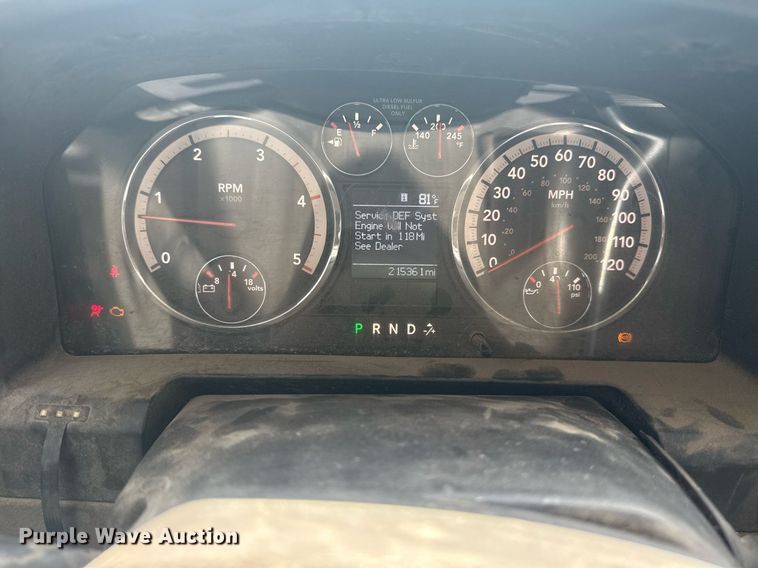 image for item DS3777 2012 Dodge Ram 4500 bucket truck