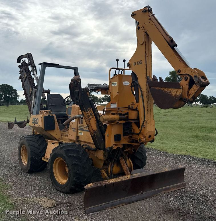 image for item DS3780 1996 Case 560 trencher