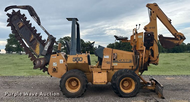 image for item DS3780 1996 Case 560 trencher