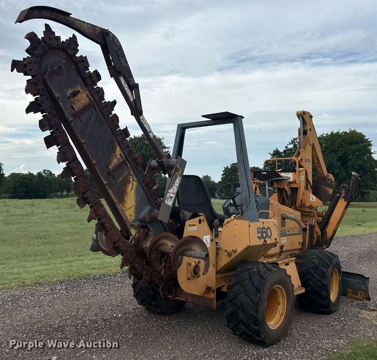 image for item DS3780 1996 Case 560 trencher