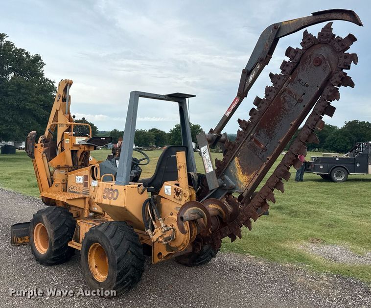 image for item DS3780 1996 Case 560 trencher