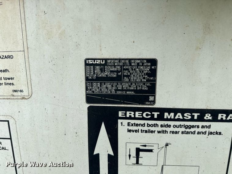 image for item DS3790 Allmand Maxi-Lite 20330 light plant